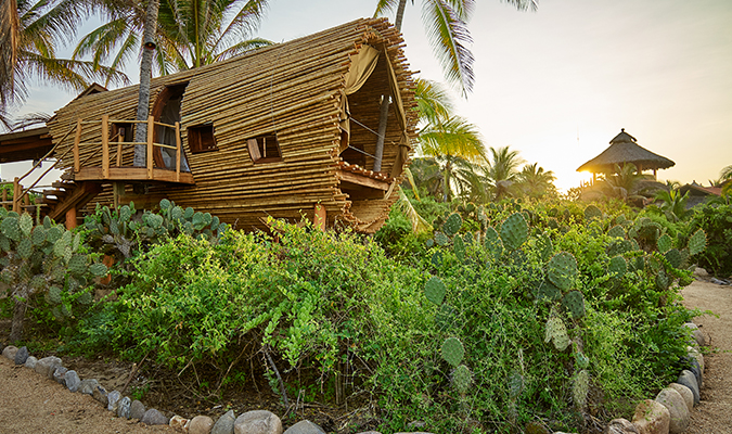 Playa Viva, Eco-Hotel in Guerrero