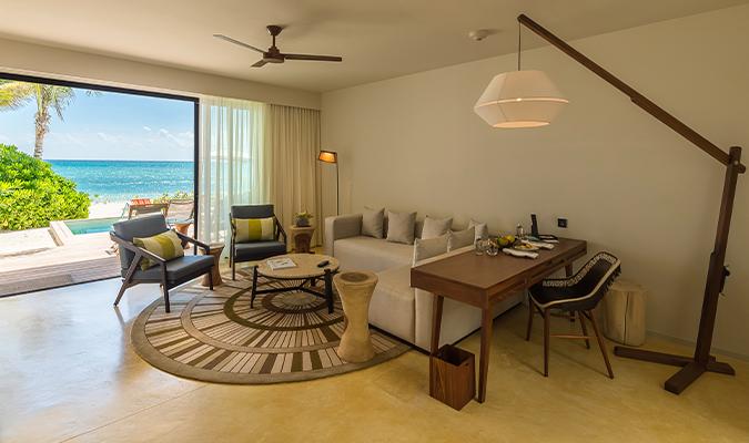 Andaz-Mayakoba-beach-front-suite-living